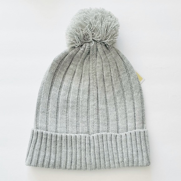 Michael Kors NWT Pom Pom Knit Beanie Hat - Picture 3 of 3
